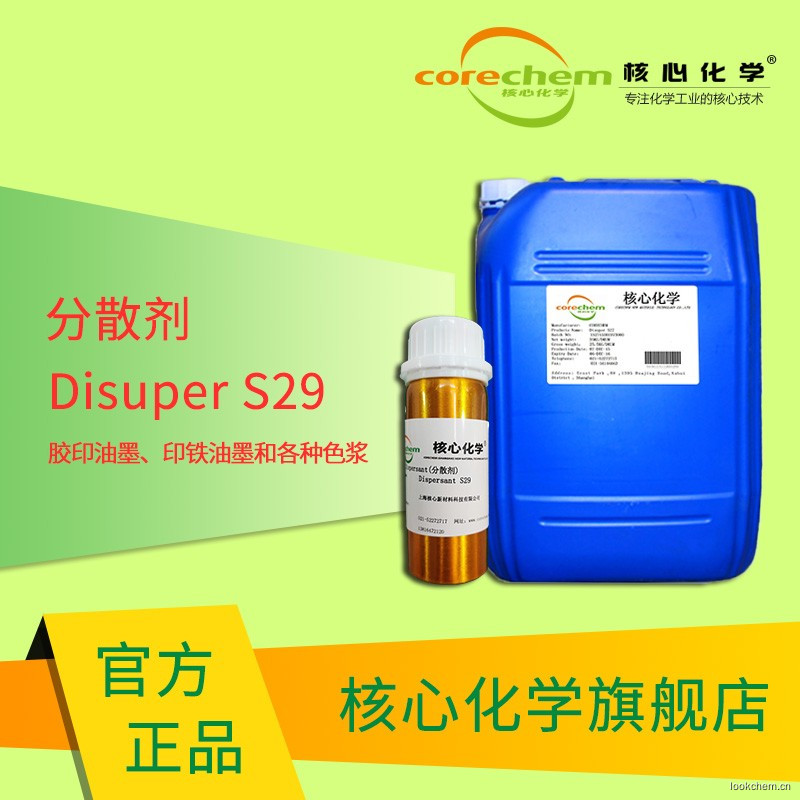 核心化学水性体系色浆用润湿分散剂Disuper S29